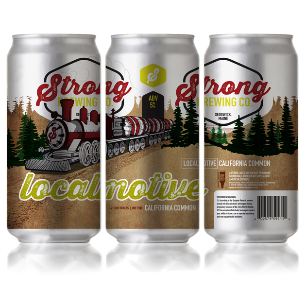 strong brewing company Localmotive Beer
